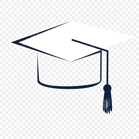 Gambar Garis Ikon Topi Kelulusan Bahagia Wisuda Sekolah Universitas