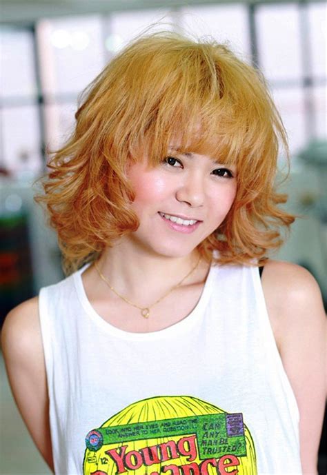 Cute Short Asian Blonde Hairstyle Hairstyles Ideas Cute Short Asian