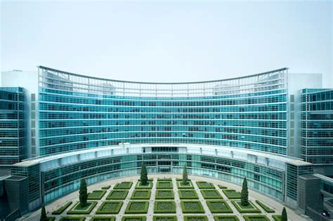 Industrial And Commercial Bank Of China Headquarters By Pei Architects