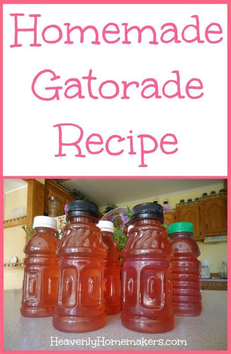 Change the flavors to cater to your individual taste preferences. Homemade Gatorade Recipe - healthy ingredients, perfect ...