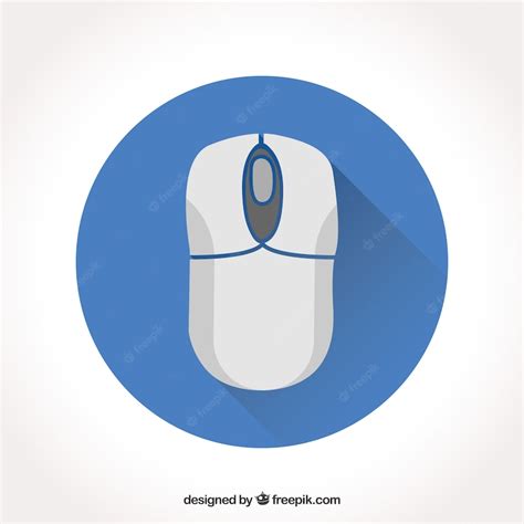 Free Vector Flat Computer Mouse