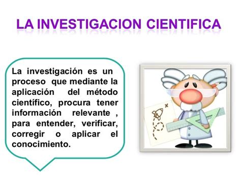 Diapositivas El Proceso De La InvestigaciÓn Cientifica