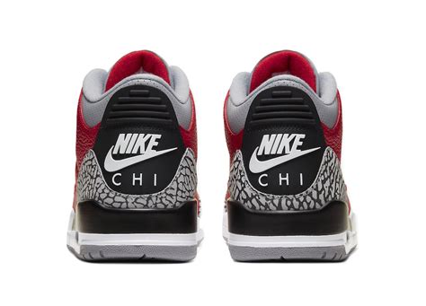 Air Jordan 3 Red Cement Nike Chi Cu2277 600