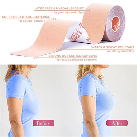 Roll M Women Push Up Bra Invisible Breast Nipple Cover Self Adhesive