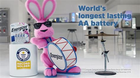 Energizer® Bunny™ Guinness World Records™ Announcement Energizer Energizer Bunny Guinness
