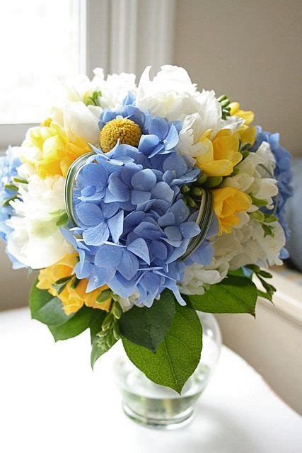 Formidable Blue And Yellow Silk Flower Arrangements Home Depot