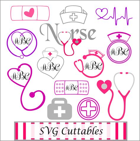 Free Nurse Svg Cut Files Svg Images Collections