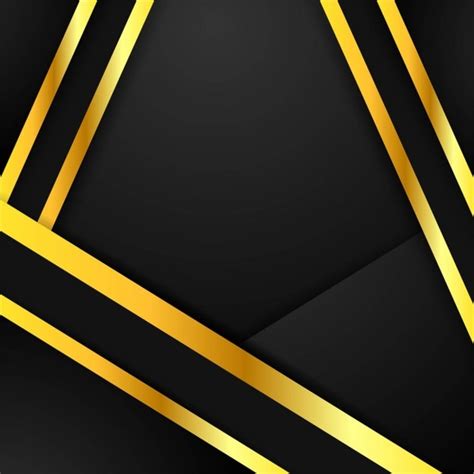 Abstract Background With Golden Lines Vector Free Download