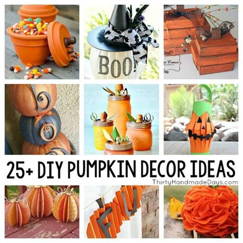 25 Diy Pumpkin Decor Ideas