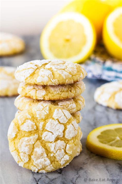 It's the treat to make any day a little better. This easy recipe makes soft lemon cookies that are perfectly chewy. Coat them in powdered sugar ...