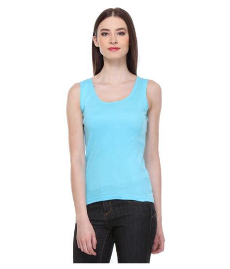Buy Indiweaves Cotton Tanks Multi Color Online At Best Prices In India Snapdeal