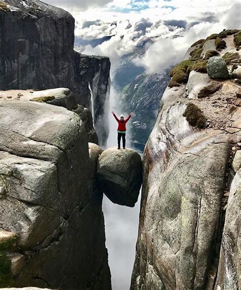 Check spelling or type a new query. Kjeragbolten in Norway | Weltreise, Norwegen urlaub, Reisen