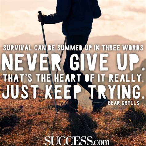 Never Give Up Inspirational Quotes