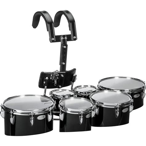 sound percussion labs birch marching sextets with carrier 6 6 8 10 12 13 black musician s friend