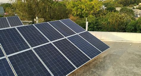 Mounting Structure Solar Power Plant Off Grid 40 Kw For Commercial At