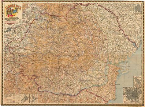 Harta României Cu Noile Frontiere Admise De Congresul De La Paris