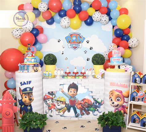 Paw Patrol Themed Party Kids Birthday Kids Birthday Party Party Themes