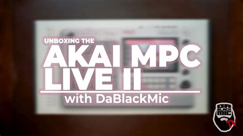 AKAI MPC LIVE II RETRO EDITION Unboxing Mpc Update YouTube