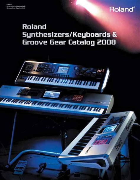 Roland Synthesizerskeyboards And Groove Gear Musicworldbg