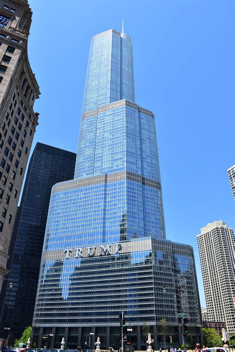 Recommended for romantic hotels because: File:Trump International Hotel and Tower in Chicago 2016 ...