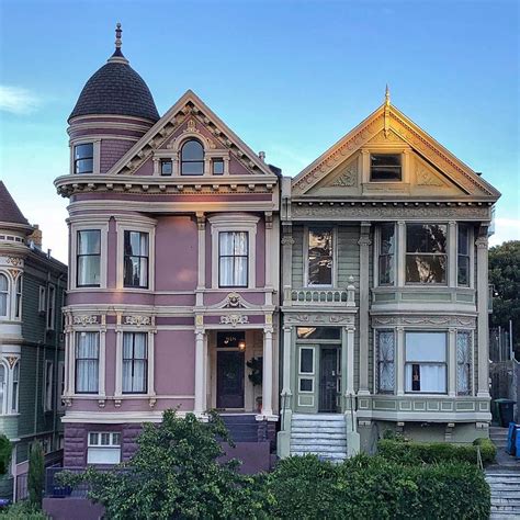 Victorian Painted Lady Homes In San Francisco San Francisco Houses
