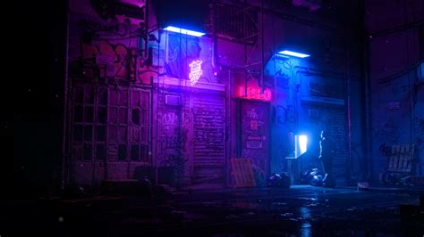 Neon On The Streets Of Japan Cities Live Wallpaper