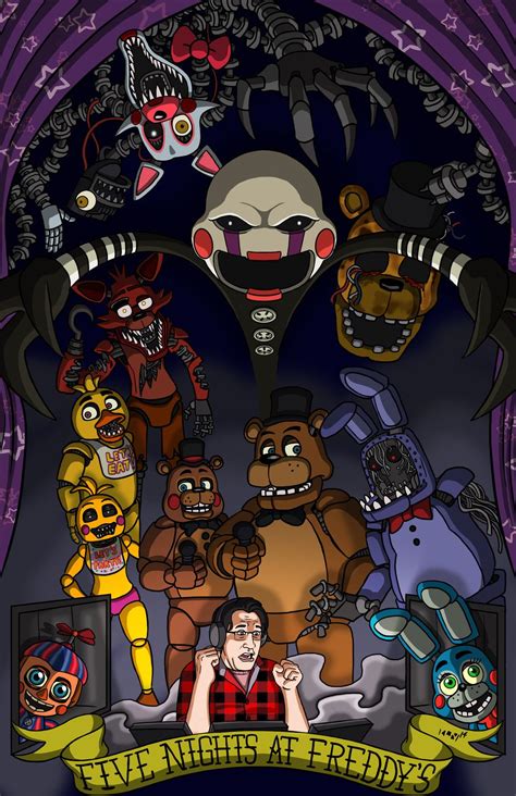 Five Nights At Freddys Feat Markiplier By Marshall Arts Comics