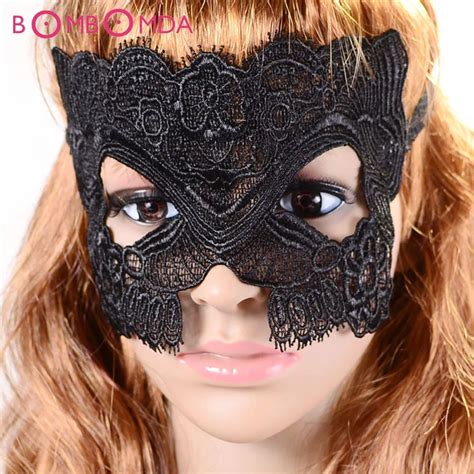 Buy Adult Games Black Lace Masks Sexy Mask Masquerade Lace Girls Supplies Men