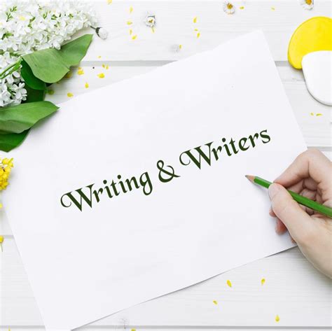 Writing And Writers