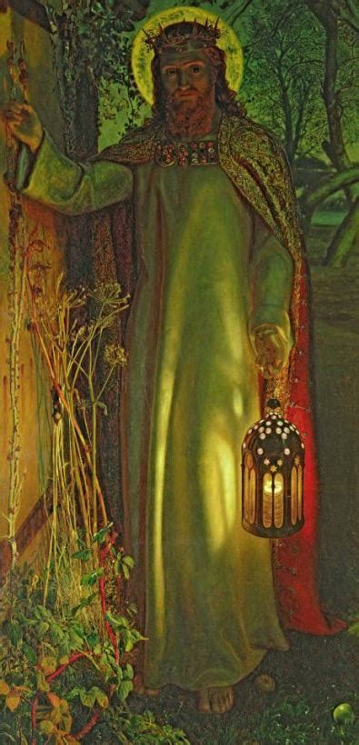William Holman Hunt The Light Of The World Painting The Light Of The