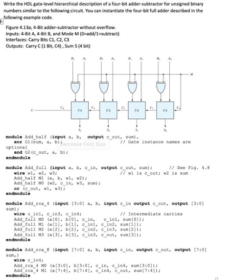 Please Code The Following In Verilog Write The Hdl Gate Level