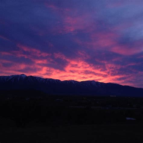 Beautiful Sunset Gardnerville Nevada ️