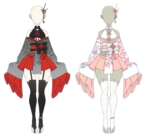 Manga Clothes In 2020 Manga Clothes Fashion Design Drawings Kimono