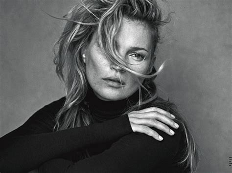 Kate Moss Photoshoot For Vogue Italy January