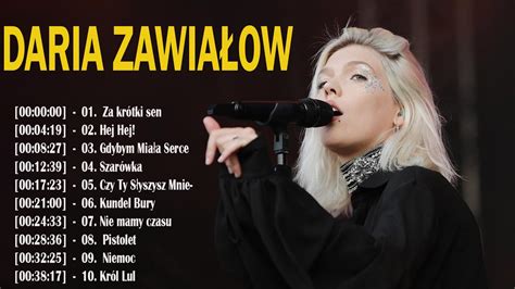 Daria Zawiałow Popularne Piosenki 2023 🎶 Daria Zawiałow Największe