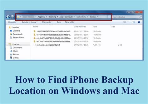 How To Find Iphone Backup Location On Windows 10 And Mac