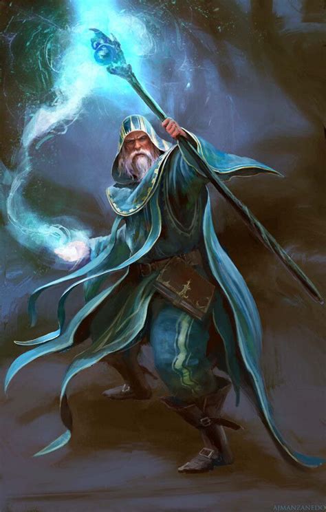 Digital Painting Inspiration Vol Fantasy Wizard Fantasy Character Design Character Art
