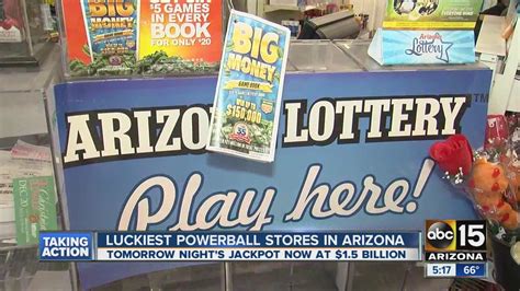 Luckiest Powerball Stores In Arizona Youtube