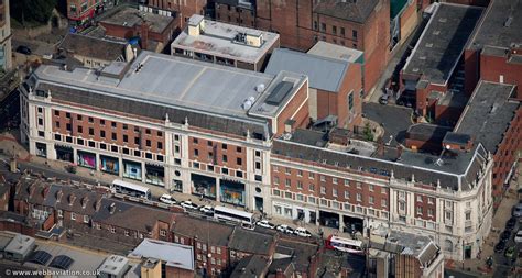 The Headrow Leeds Ls1 From The Air Aerial Photographs Of Great