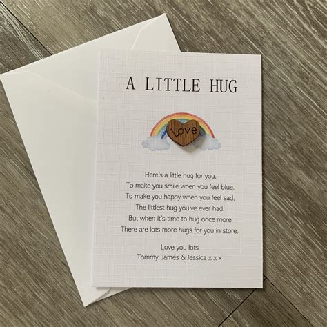 Pocket Hug Poem Printable
