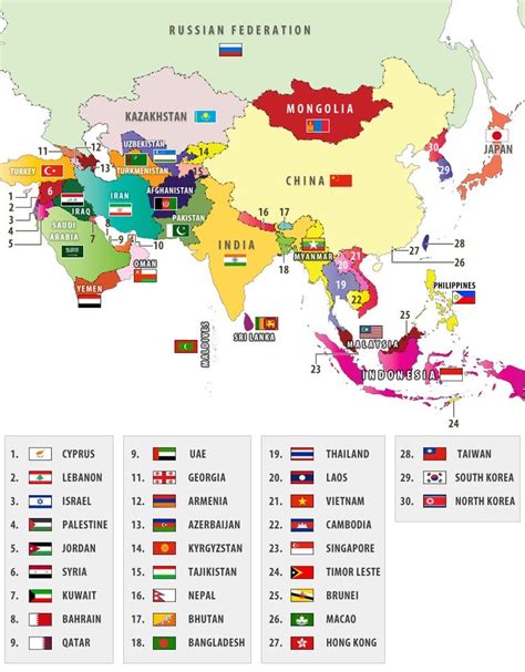 Mapas Da Asia Fox Press™