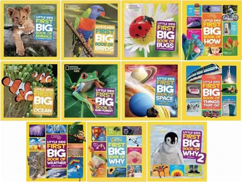 National Geographic Little Kids First Big Book 11册 高清pdf 我的小孩的成长分享