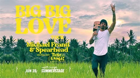 Michael Franti At Summerstage City Parks Foundation