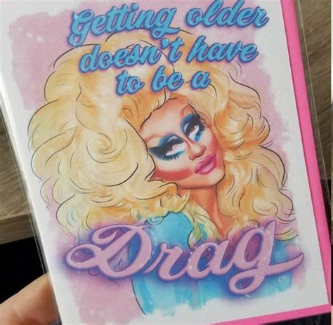 Rupaul Drag Race Trixie Mattel Birthday Card Birthday Card Messages