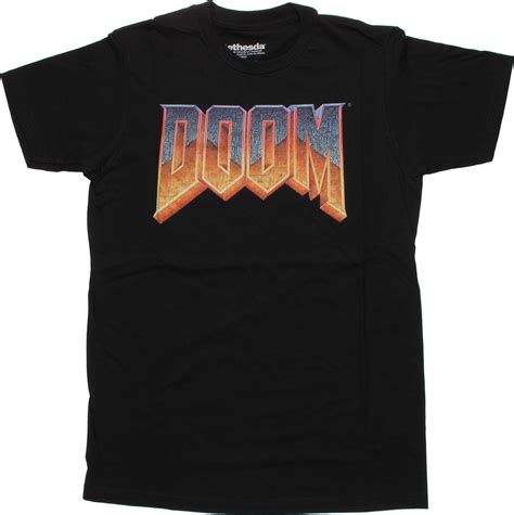 Doom Logo T Shirt Sheer