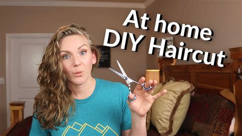 How I Cut My Hair At Home Long Layers For Wavy Hair Youtube