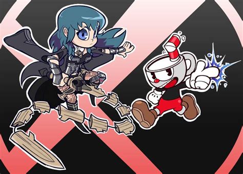 Byleth And Her Pal Cuphead Super Smash Brothers Ultimate Super