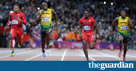 Usain Bolt Wins The Men S Olympics 100m Final In Pictures Sport The Guardian