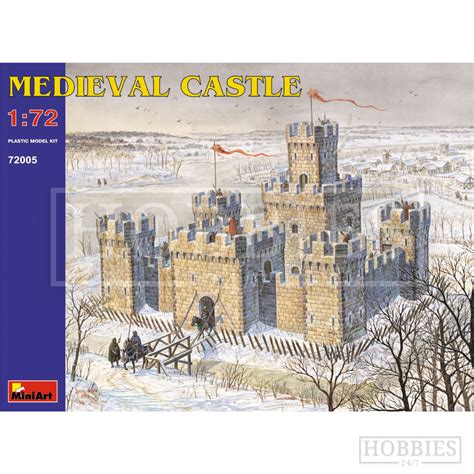 Miniart Medieval Castle 172 Scale Kit Hobbies247 Online Model Shop