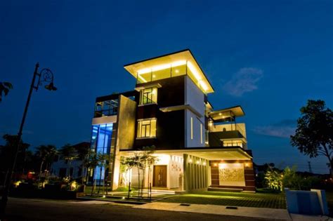 Run malaysia proudly powered by wordpress. Three-story house in Malaysia with stunning views from the ...